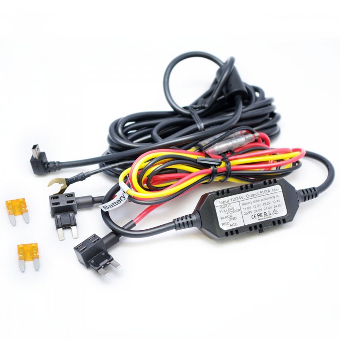 Kit de Câblage DDPAI Surveillance Parking 24h/24 (MicroUSB) pour MINI Pro