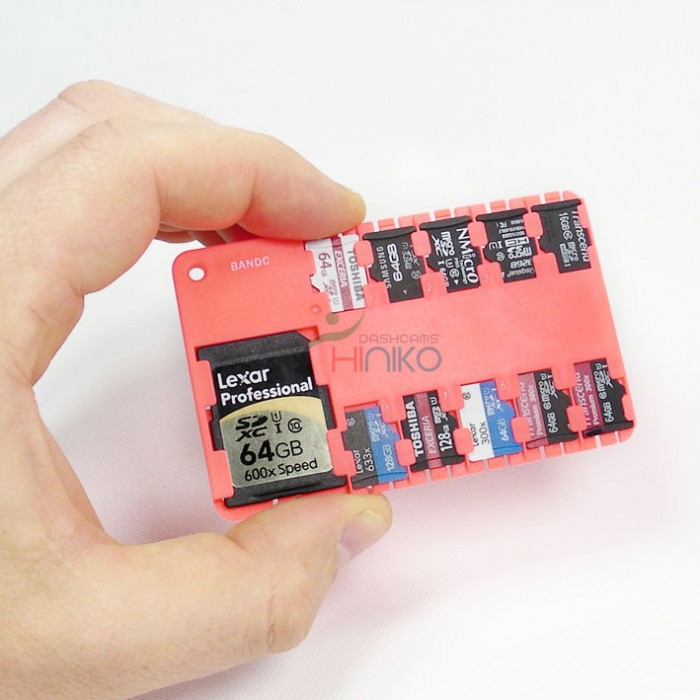 Cases & Ärmel Tasche für Speicherung und Organisation honsky 22 Slot Reißverschluss SD SDHC MMC CF Micro SD SecureDigital-High Memory CompactFlash Speicherkarte der Halter Taschen 