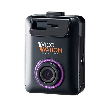 full HD colore: Nero Videocamera con supporto per auto VicoVation Vico-SF2 